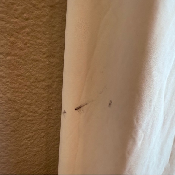 Naked Wardrobe Dress Size XL White Maxi Long Ring Detail Sleeveless Strapless - Picture 5 of 6